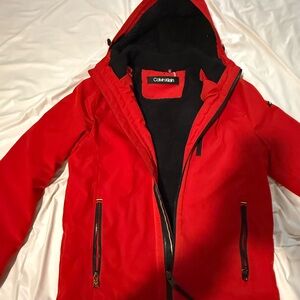 Calvin Klein Vibrant Red Jacket